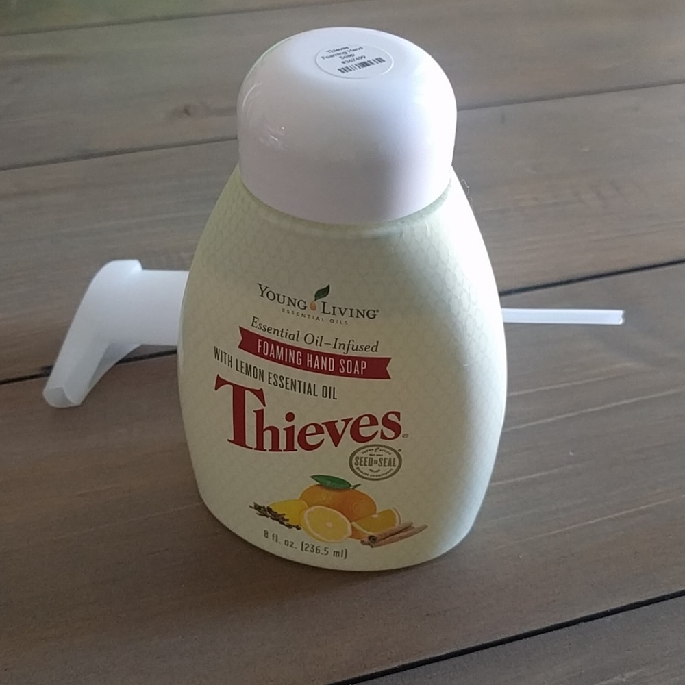 Young living thieves foaming hand soap